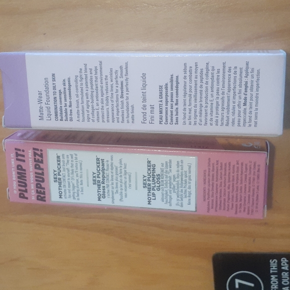 Sexy Mother Pucker Lip Plumping Gloss Mary Kay Bronze Foundation Bundle - Picture 2 of 3